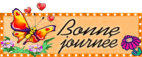 Gif bonne journée papillon