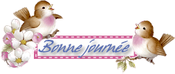 Gif bonne journée oiseaux