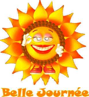 Gif animé belle journée soleil