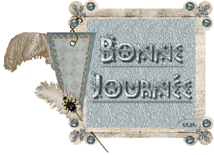 Gif animé bonne journée carte