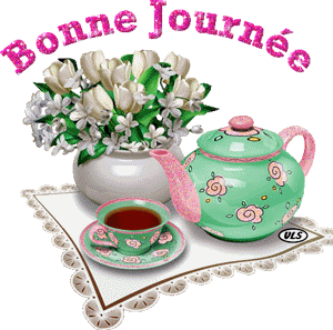 Gif animé bonne journée petit dejeuner