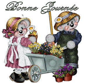 Gif animé bonne journée nature