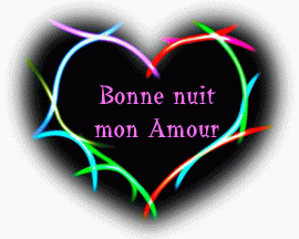 bonne nuit mon amour coeur