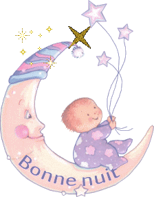 bonne nuit lune et bébé