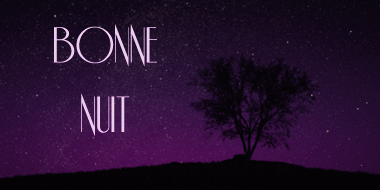 bonne nuit nature