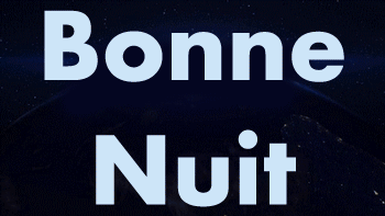 bonne nuit couché de soleil