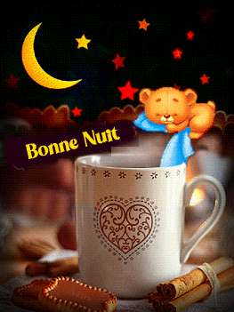 bonne nuit tasse et ours