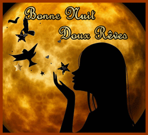bonne nuit doux rêves femme
