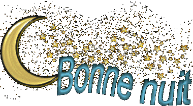 bonne nuit lune et étoiles