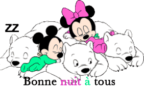 bonne nuit Minnie