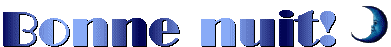bonne nuit bleu