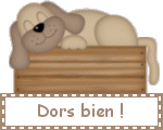 dort bien chien