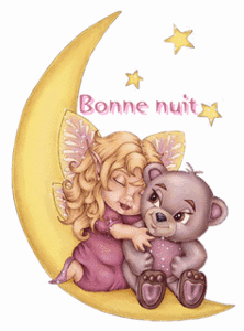 bonne nuit lune fée et ours