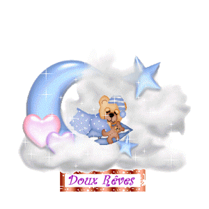 Gif animé doux rêves