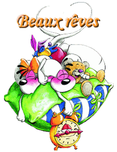 Gif animé beaux rêves