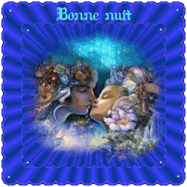 Gif animé bonne nuit bisou