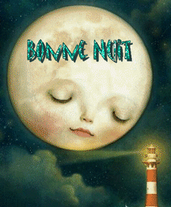 gif bonne nuit lune