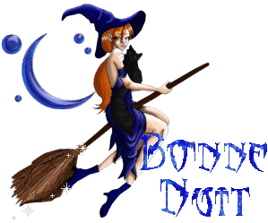 gif bonne nuit sorcière