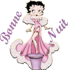 gif bonne nuit Betty Boop