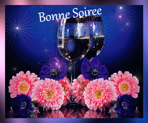 Gif animé bonne soirée A DEUX