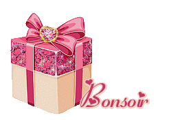 Gif animé bonsoir cadeau