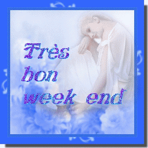 Gif animé très bon week-end femme