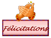 Gif animé applaudir bravo