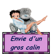 Gif envie d'un gros câlin Betty Boop