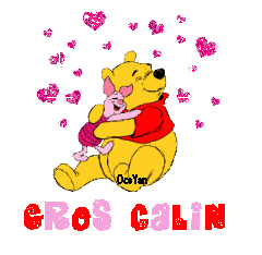 Gif gros câlins Winnie l'ourson