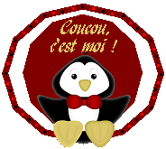 Gif animé coucou c'est moi pingouin