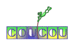 Gif animé coucou grenouille