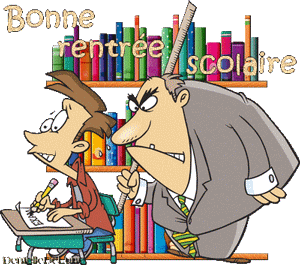Gifs animés rentrée des classes