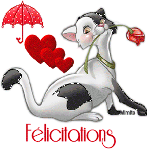 mes félicitations gif