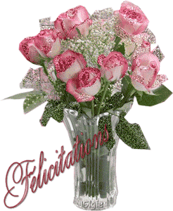 gif animé pour des félicitations