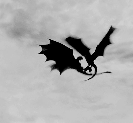 Gif animé gothique dragons
