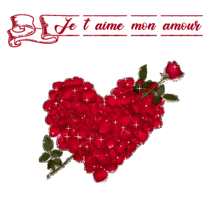 Gif animé je t'aime mon amour
