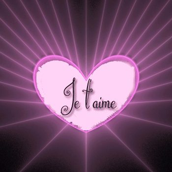 Image animée je t'aime