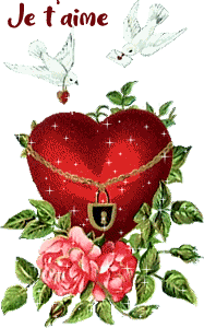 Gif animé je t'aime cadenas