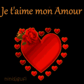 Gif animé je t'aime mon amour