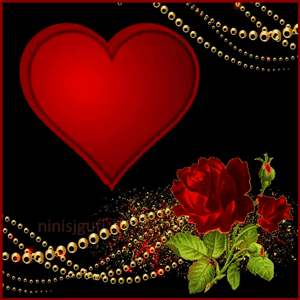 Gif animé je t'aime coeur ouvert