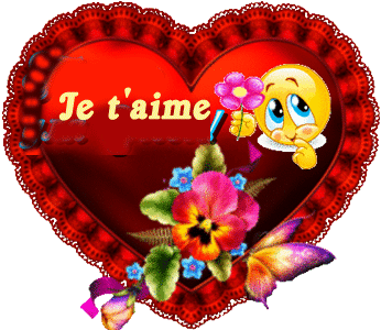 Gif animé je t'aime