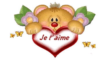 Gif je t'aime rose