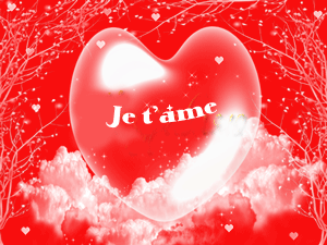 Gif animé je t'aime ours