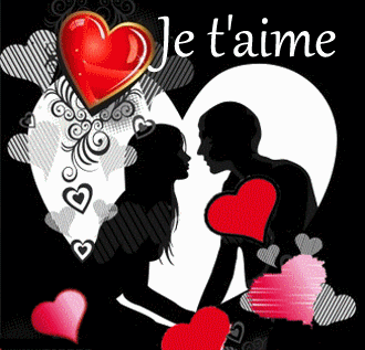 Gif animé je t'aime amoureux