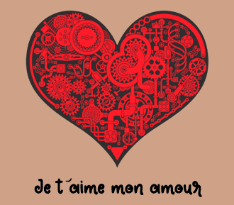 Gif animé je t'aime mon amour