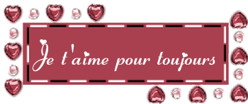 Gif animé je t'aime pour toujours