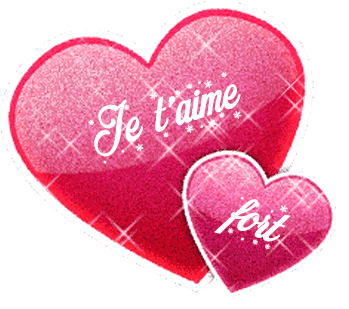 Gif animé je t'aime fort
