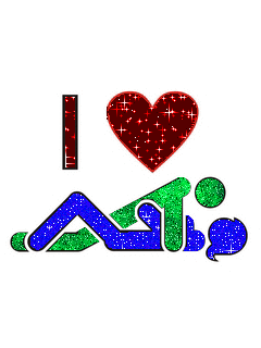 Gif animé je t'aime logo