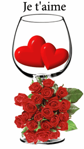 gif animé je t'aime coeurs