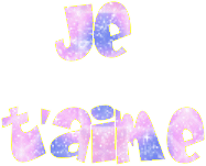 Gif animé je t'aime arc en ciel